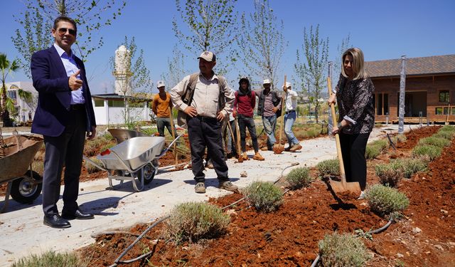 Filistinli müsteşar Rana Abu Sibaa EXPO 2023 için Kahramanmaraş'ta