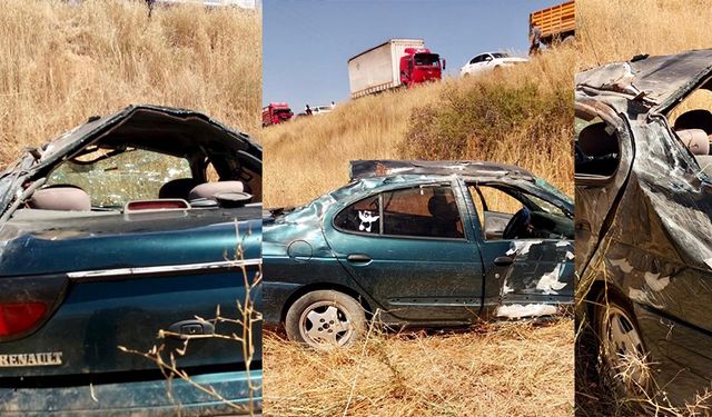 Afşin’de otomobil tırla çarpıştı: 1 ölü 5 yaralı 