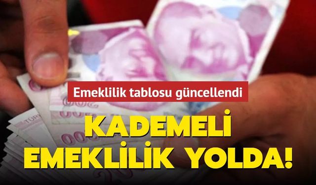 Kademeli emeklilik verilecek mi? Kademeli emeklilikte son gelişmeler