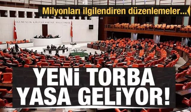 Torba yasayla 2. geçit açılıyor!