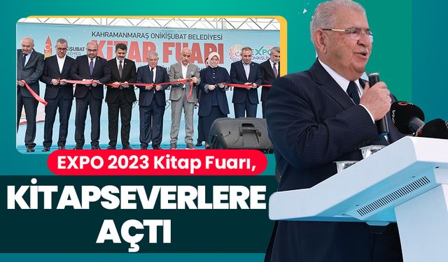 EXPO 2023 Kitap Fuarı, kapılarını kitapseverlere açtı