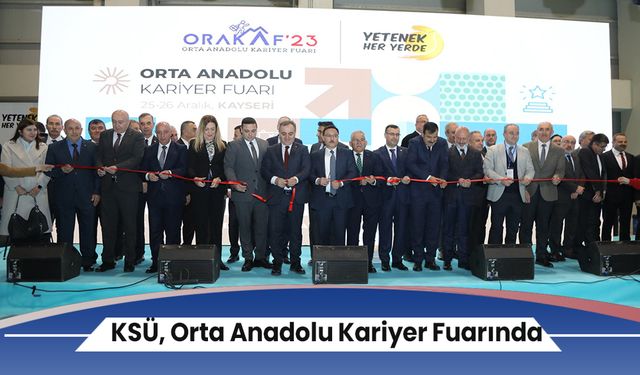 KSÜ, Orta Anadolu Kariyer Fuarında