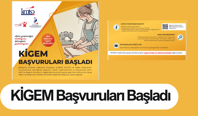 KİGEM Başvuruları Başladı