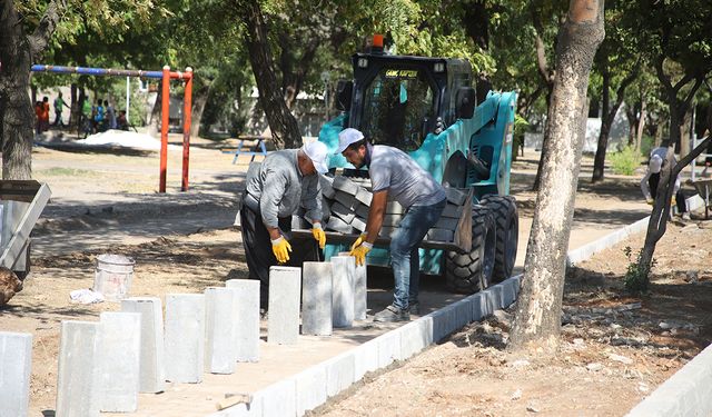 Dulkadiroğlu Parkı’nda Yenileme Çalışmaları Başladı