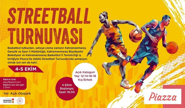 Basketbol Turnuvası Gençleri Çağırıyor!