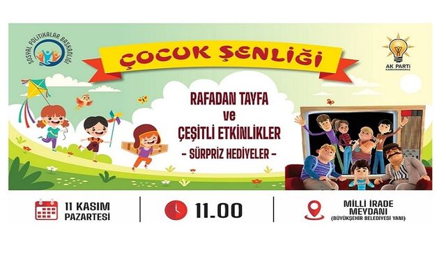 Haydi Çocuklar, Şenlik Sizi Bekliyor!