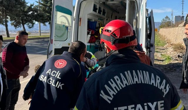 Kahramanmaraş’ta işçi toprak altında kaldı