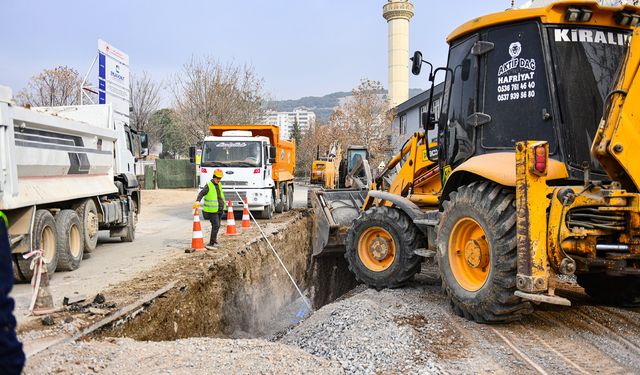 Dulkadiroğlu’nda da Yeni Altyapı Hatlarının İmalatı Hızla Sürüyor