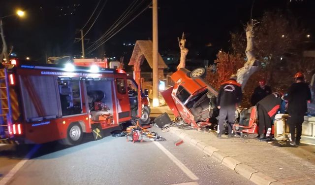 Kahramanmaraş’ta Trafik Kazası: 2 Ağır Yaralı