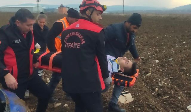 Kahramanmaraş’ta otomobil takla attı: 3 yaralı