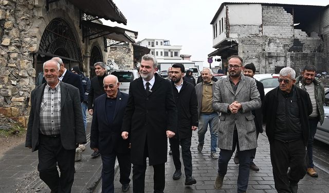 Görgel: “Tarihi Demirciler Çarşımızda Çalışmalar Başlıyor”