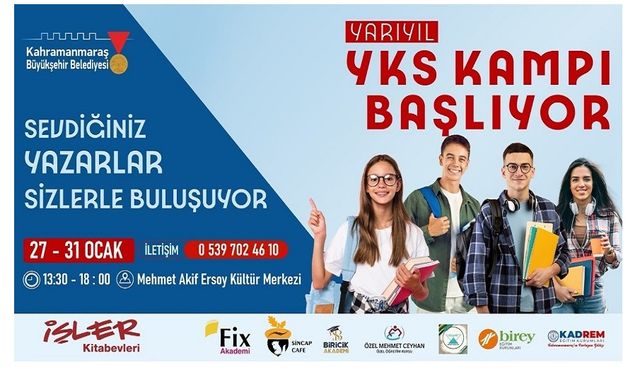 Yarıyıl Tatilinde YKS Kampı Gençlerle Buluşacak!