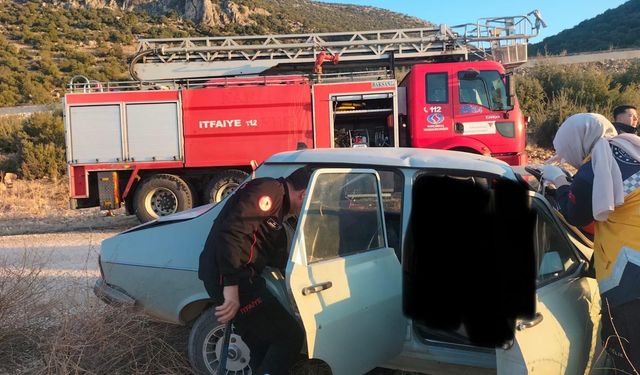 Pazarcık’ta trafik kazası: 1 ölü 1 yaralı