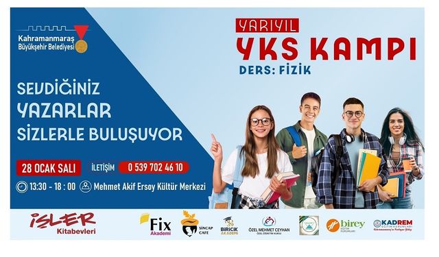 Büyükşehir’in YKS Kampı, Salı Günü Fizik ile Devam Edecek