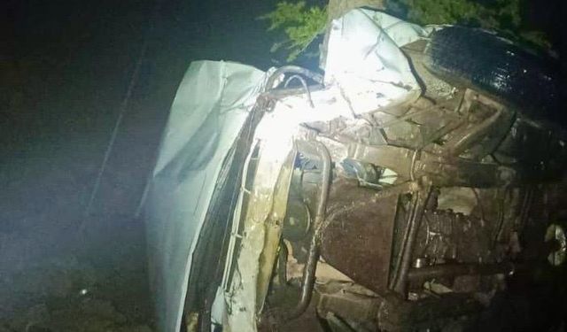 Kahramanmaraş'ta otomobil şarampole yuvarlandı: 2 yaralı
