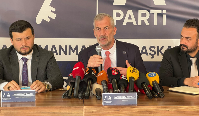 Anahtar Parti Kahramanmaraş İl Başkanı: "Türkiye’nin Güvenliği İçin Somut Adımlar Atılacak mı?"