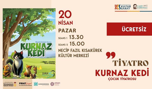Kahramanmaraşlı minikler bu gösteriyi kaçırmasın