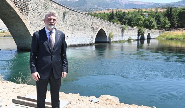 Kahramanmaraş’ın Asırlık Köprüsü Yenileniyor: %70’i Tamamlandı