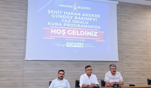 Kahramanmaraşlı minikler için yaz tatilinde eğitim fırsatı