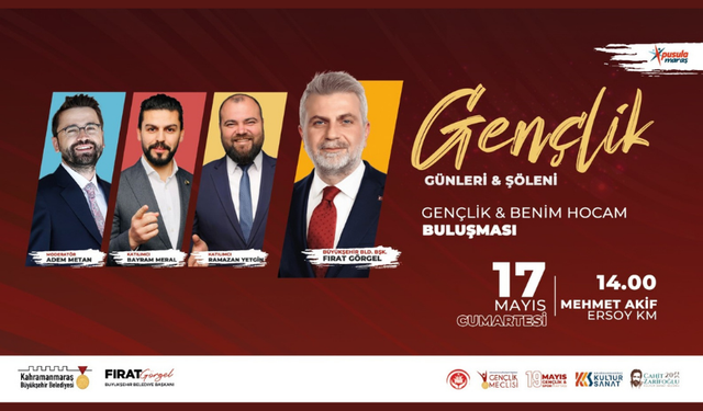Kahramanmaraş Gençlik Günleri Başlıyor