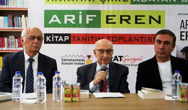 Şiir Dolu Bir Gece: Arif Eren’in Kitabı Kahramanmaraş’ta Tanıtıldı