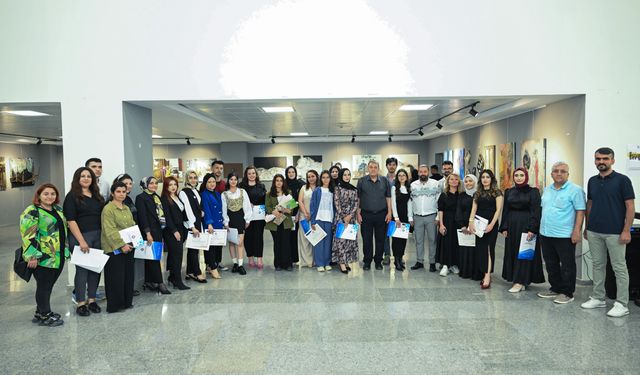 KSÜ Mezuniyet Sergisi Ziyarete Açıldı