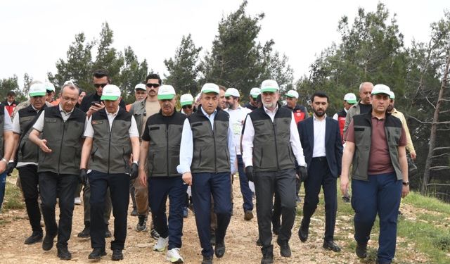 Kahramanmaraş Millet Ormanı’nda doğaya sahip çıkıldı