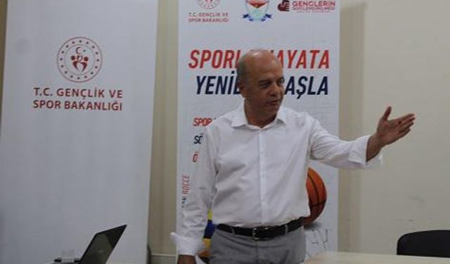 Mesut Çanak, Spor Lisesinde gençlerle tecrübelerini paylaştı