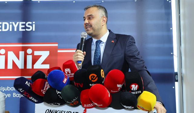 Başkan Toptaş; Var gücümüzle Onikişubat’ımızı geleceğe hazırlıyoruz