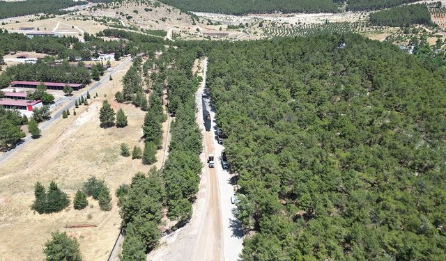 Dulkadiroğlu Belediyesi’nden Pınarbaşı Mahallesinde Asfalt Çalışması
