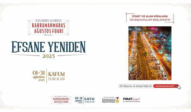 Geleneksel Ağustos Fuarı’nda Yer Almak İsteyen Esnaflar İçin Ön Başvurular Başladı!
