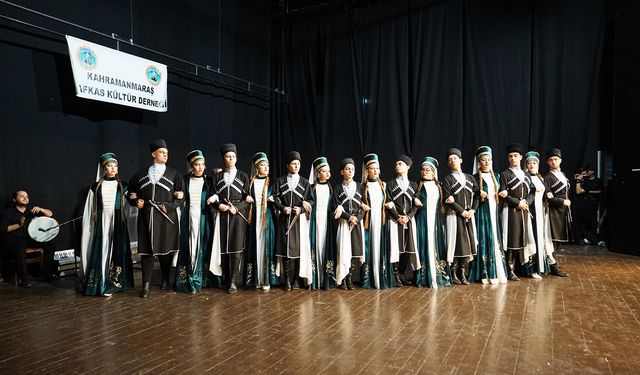 Kahramanmaraş’ta Kafkas Esintisi: Büyükşehir’den Renkli Kültür Gecesi