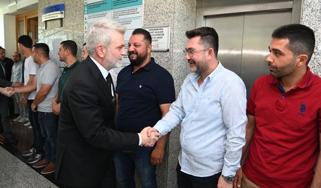 Başkan Görgel, Belediye Çalışanlarının Bayramını Tebrik Etti