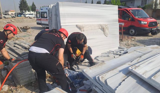 Kahramanmaraş’ta iş kazası: 2 yaralı