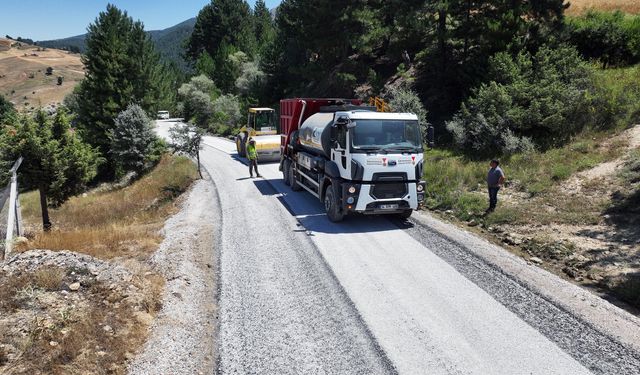 Büyükşehir’den Göksun’a 22 Milyonluk Yol Yatırımı
