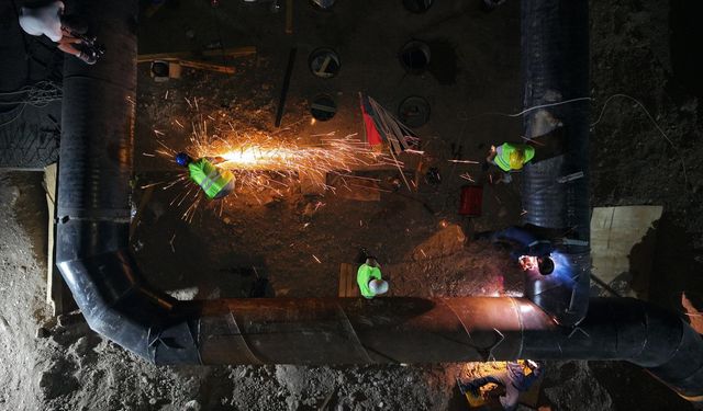 Kılavuzlu İçmesuyu Yatırımında Yoğun Mesai