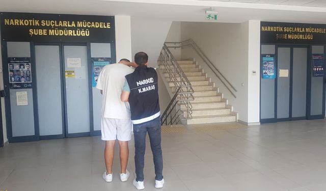 Kahramanmaraş’ta uyuşturucu taciri tutuklandı