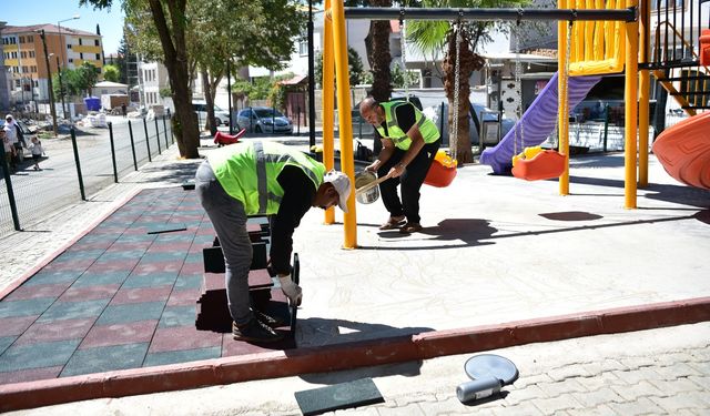 Dulkadiroğlu Belediyesi’nden Çocuklarımıza Güvenli Oyun Alanları