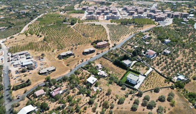 Akyar Mahallesi TOKİ Konutları Bağlantı Yolları Asfalt Kaplama Çalışmaları Tamamlandı