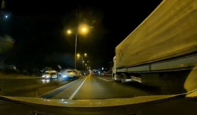Kahramanmaraş’ta feci kaza kamerada