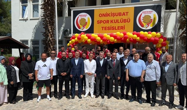 Onikişubatspor Tesisleri Büyük Bir Törenle Açıldı