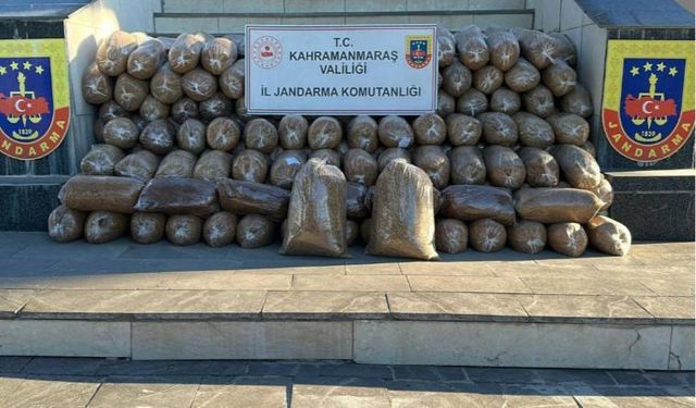 Kahramanmaraş’ta jandarmadan peş peşe operasyon
