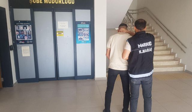 Kahramanmaraş’ta uyuşturu taciri 2 kişi tutuklandı