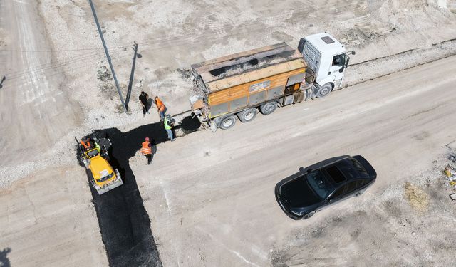 KASKİ, Elbistan’da da Asfalt Mesaisini Sürdürüyor