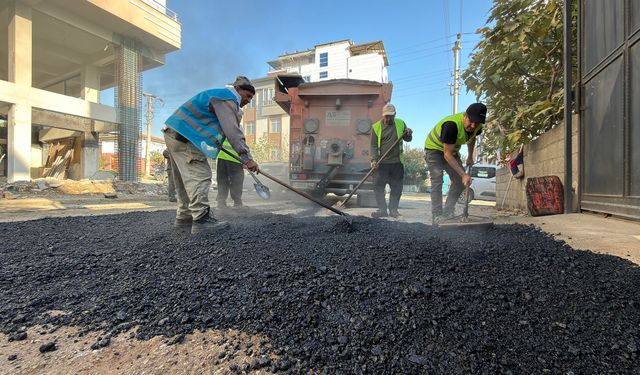 Altyapının Ardından Yol Onarımları da Hızla Devam Ediyor