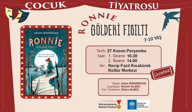 “Gölgedeki Fısıltı” Gösterisi Afşin, Göksun ve Şehir Merkezinde Çocuklarla Buluşacak