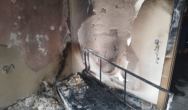 Elbistan’da Ev Yangını: Ucuz Atlatıldı