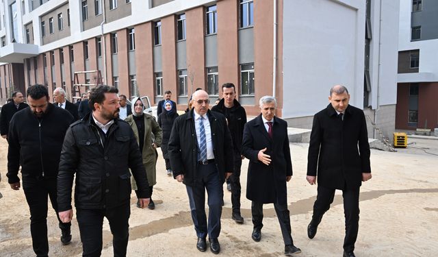 KSÜ Avşar Yerleşkesinde 3 Bin Kişilik Yeni Yurt Projesinde Sona Gelindi