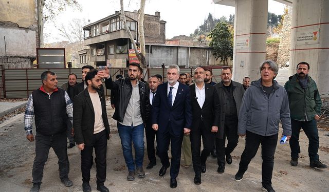 Başkan Görgel Kanlıdere Köprüsünde İncelemelerde Bulundu