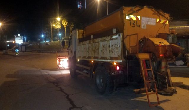 Büyükşehir Kar ve Buzlanmaya Karşı Teyakkuzda